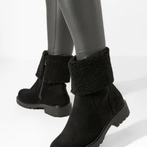 Ghete imblanite dama Lyora negre