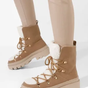 Ghete imblanite dama Winfrey bej