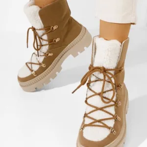 Ghete imblanite dama Winfrey kaki