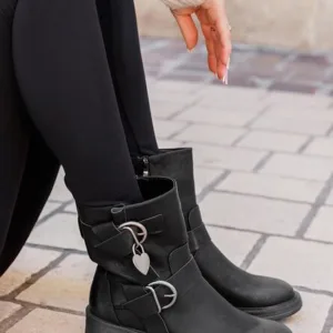 Ghete inalte dama Hettia negre