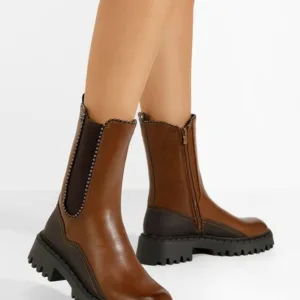 Ghete inalte dama Pertosa maro