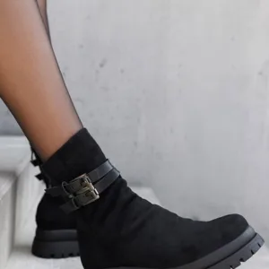 Ghete inalte dama Semika negre