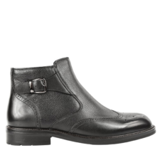 Ghete 571 Ghete sport - barbati - KD1-909-18A negru - piele naturala