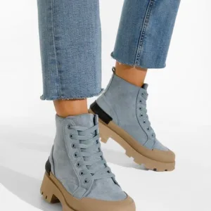 Ghete sport dama albastre Serrena