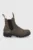 Blundstone Ghete Chelsea de piele 1351 femei, culoarea maro, cu toc plat