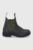 Blundstone Ghete Chelsea de piele 519 femei, culoarea maro, cu toc plat