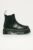 Dr. Martens – Ghete Chelsea de piele 2976 Quad DM24687001.Quad-BLACK