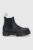 Dr. Martens Ghete Chelsea de piele femei, culoarea negru, cu platformă 26205001-Black.Smoo