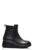 GHETE NEGRE PIELE NATURALA AK419