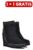 GHETE NEGRE PIELE NATURALA INTOARSA OSPP3215