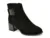 Ghete ALDO negre, KR720, din piele intoarsa