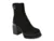 Ghete ALDO negre, W150048, din piele intoarsa