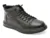 Ghete BITE THE BULLET negre, 66007, din piele naturala