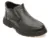 Ghete BITE THE BULLET negre, 86362, din piele naturala