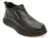 Ghete BITE THE BULLET negre, 86371, din piele naturala