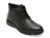 Ghete BITE THE BULLET negre, 96622, din piele naturala
