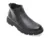 Ghete BITE THE BULLET negre, M1126, din piele naturala