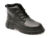 Ghete BITE THE BULLET negre, S2481, din piele naturala