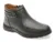 Ghete BITE THE BULLET negre, SH2403, din piele naturala