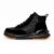 Ghete Barbati din piele naturala 9555 Negru | Advancer
