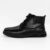 Ghete Barbati din piele naturala WM9913 Negru | Advancer