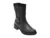 Ghete CLARKS negre, HEARTH MID, din piele naturala