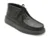 Ghete CLARKS negre, TORVIEW HI, din piele naturala