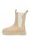 Ghete Chelsea de piele cu segmente din material textil Mayze Stack