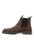 Ghete Chelsea de piele nabuc cu segmente din material textil