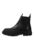 Ghete Chelsea din piele cu segmente din material textil Timbly
