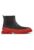 Ghete Chelsea din piele cu segmente textile Pix 1207