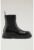 Ghete Chelsea high-cut de piele