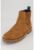 Ghete Chelsea mid-cut din piele intoarsa