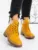 Ghete Dama 1398-PA Galben | Crystal Shoes