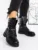 Ghete Dama 5017-YQ Negru | Crystal Shoes