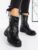 Ghete Dama 5019-YQ Negru | Crystal Shoes