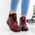 Ghete Dama H822 Rosu | Fashion