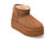 Ghete EMU maro, STINGER MICRO FLATFORM, din piele intoarsa