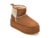 Ghete EMU maro, STINGR KNIT FLATFORM, din piele intoarsa