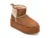 Ghete EMU maro, STINGR KNIT FLATFORM, din piele intoarsa
