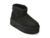 Ghete EMU negre, STINGER MICRO FLATFORM, din piele intoarsa