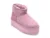 Ghete EMU roz, STINGER MICRO FLATFORM, din piele intoarsa