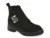 Ghete EPICA negre, 2293304, din piele intoarsa