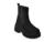 Ghete EPICA negre, 3701237, din piele intoarsa