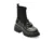 Ghete EPICA negre, DX1089, din piele naturala lacuita