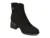 Ghete EPICA negre, RA2863, din piele intoarsa