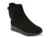 Ghete EPICA negre, WR035, din piele intoarsa