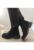 Ghete Elegante Dama 150055B 01-I Negre Velur – Negru