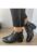 Ghete Elegante Dama 336 Negre Croco – Negru Croco