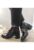 Ghete Elegante Dama 50067A 01-1 Negre Lac – Negru